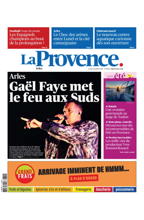 Cover of La Provence Arles