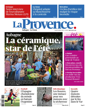 Cover of La Provence Aubagne-La Ciotat