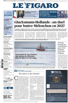 Cover of Le Figaro