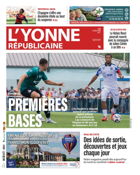 Cover of L'Yonne Republicaine