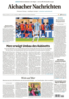 Cover of Aichacher Nachrichten