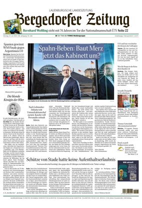 Cover of Bergedorfer Zeitung