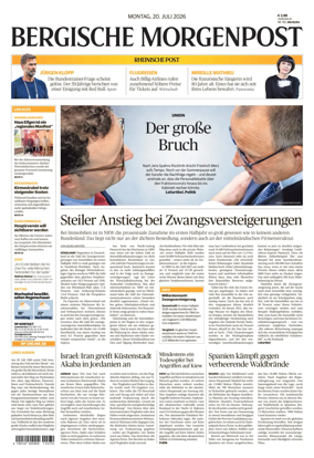 Cover of Bergische Morgenpost Wermelskirchen/Huckeswagen/Radevormwald
