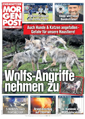 Cover of Chemnitzer Morgenpost