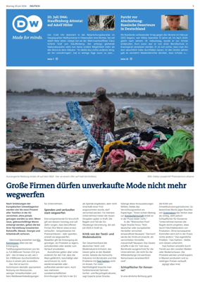 Cover of Deutsche Welle (German edition)
