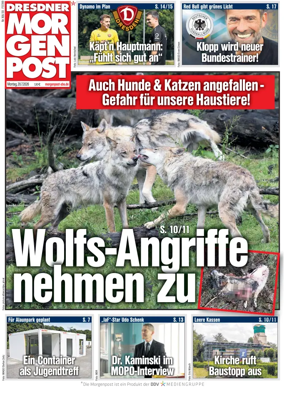 Cover of Dresdner Morgenpost
