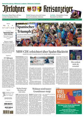 Cover of Iserlohner Kreisanzeiger und Zeitung (Iserlohn)