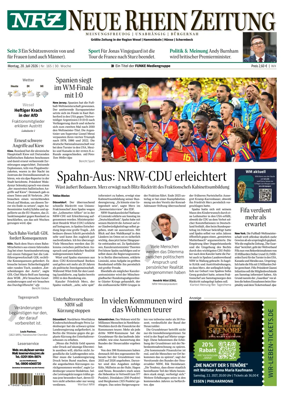 Cover of Neue Rhein Zeitung (Wesel)