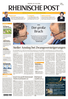 Cover of Rheinische Post Duesseldorf Meerbusch