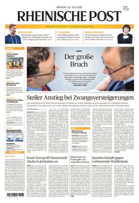 Cover of Rheinische Post Duisburg