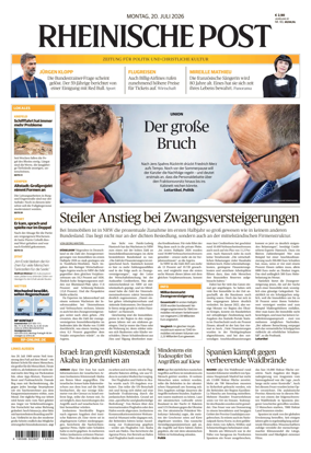 Cover of Rheinische Post Krefeld Kempen
