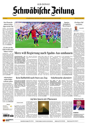 Cover of Schwabische Zeitung (Alb-Donau)