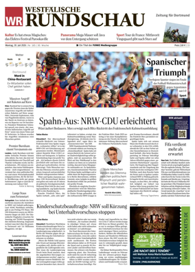 Cover of Westfalische Rundschau (Dortmund-Sud II)