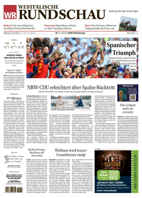 Cover of Westfalische Rundschau (Olpe)