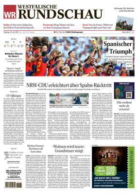 Cover of Westfalische Rundschau (Wetter)