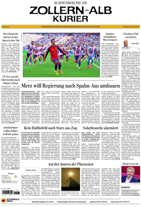 Cover of Zollern-Alb-Kurier (Balingen)