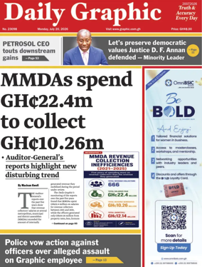 Cover of Daily Graphic