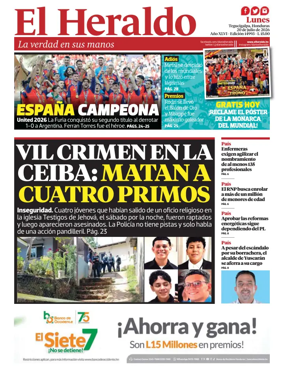 Cover of Diario El Heraldo