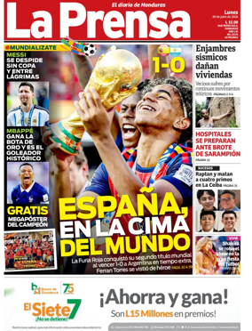 Cover of Diario La Prensa