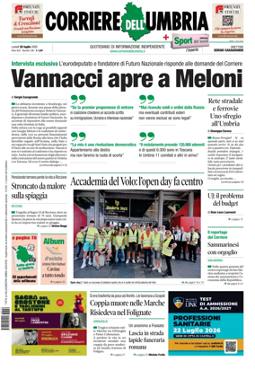 Cover of Corriere dell Umbria