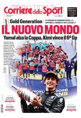 Cover of Corriere dello Sport (Roma)