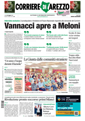 Cover of Corriere di Arezzo