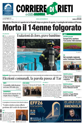 Cover of Corriere di Rieti