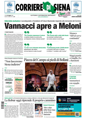 Cover of Corriere di Siena