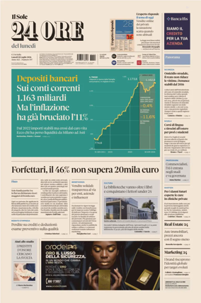 Cover of Il Sole 24 Ore