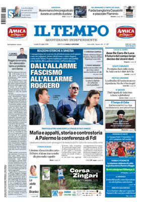 Cover of Il Tempo (Nazionale)