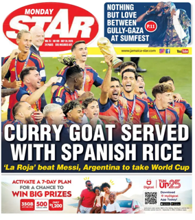 Cover of The Star (Jamaica)