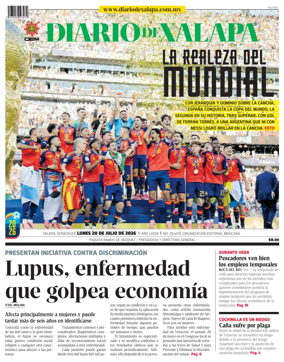Cover of Diario de Xalapa
