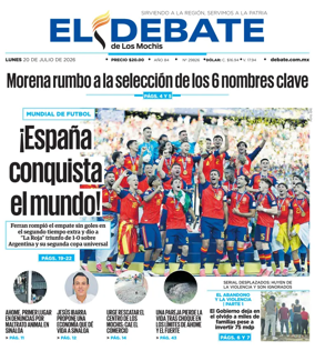 Cover of El Debate de Los Mochis