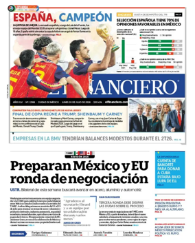 Cover of El Financiero