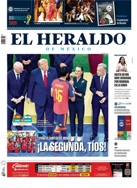 Cover of El Heraldo de Mexico