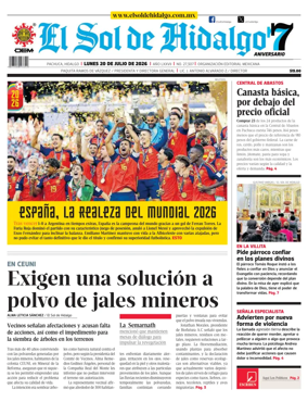 Cover of El Sol de Hidalgo