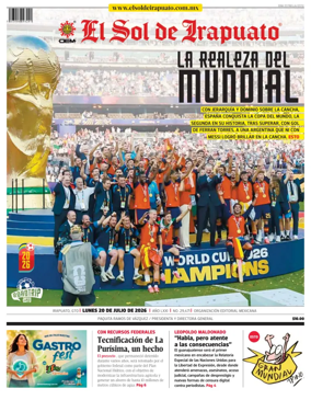 Cover of El Sol de Irapuato