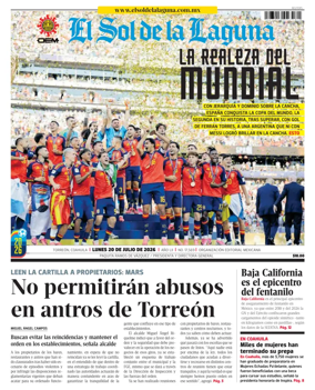 Cover of El Sol de la Laguna