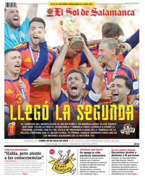 Cover of El Sol de Salamanca