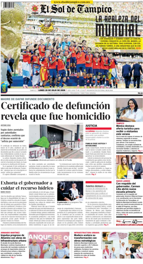 Cover of El Sol de Tampico