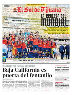 Cover of El Sol de Tijuana