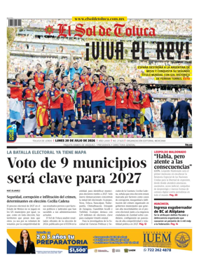 Cover of El Sol de Toluca