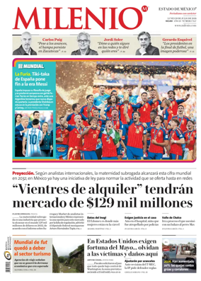 Cover of Milenio Edo de Mexico