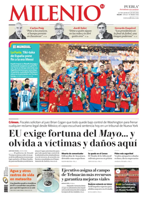 Cover of Milenio Puebla