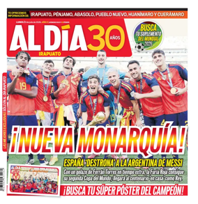 Cover of Periodico Al Dia (Irapuato)