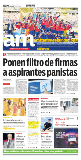 Cover of Periodico AM (Leon)