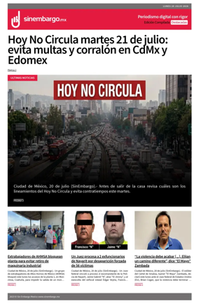Cover of Sin Embargo destacadas