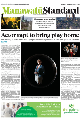 Cover of Manawatu Standard