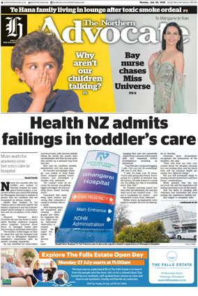 Cover of The Northern Advocate