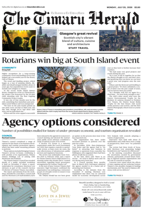 Cover of The Timaru Herald